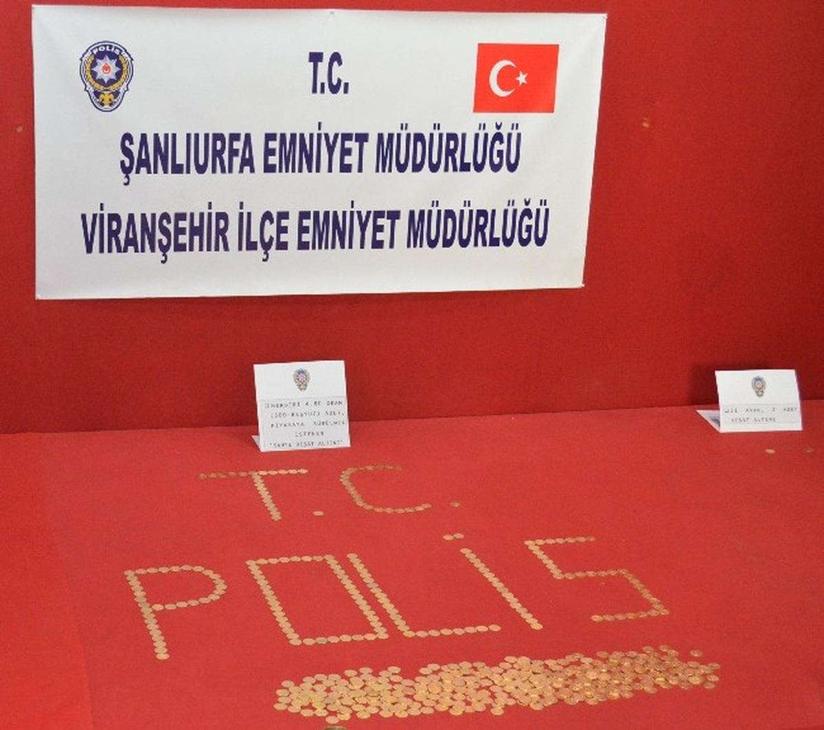 Viranşehir\'de Sahte Altın Operasyonu