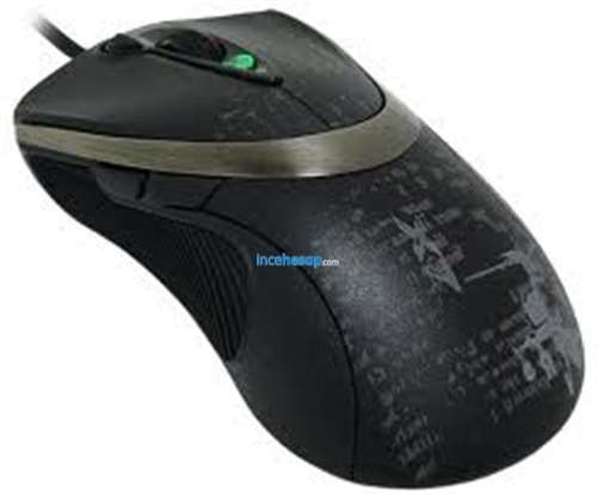 A4 Tech F4 V-Track 3000 Cpi Gamer Mouse Siyah