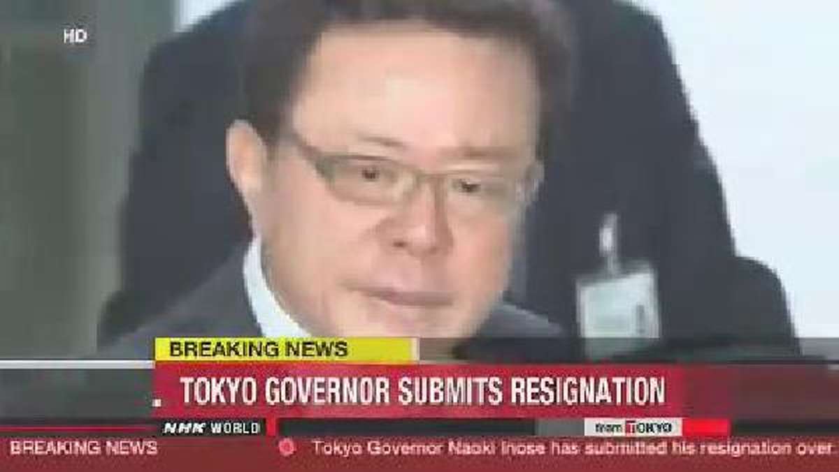 Adı Rüşvet İddialarına Karışan Tokyo Valisi İstifa Etti