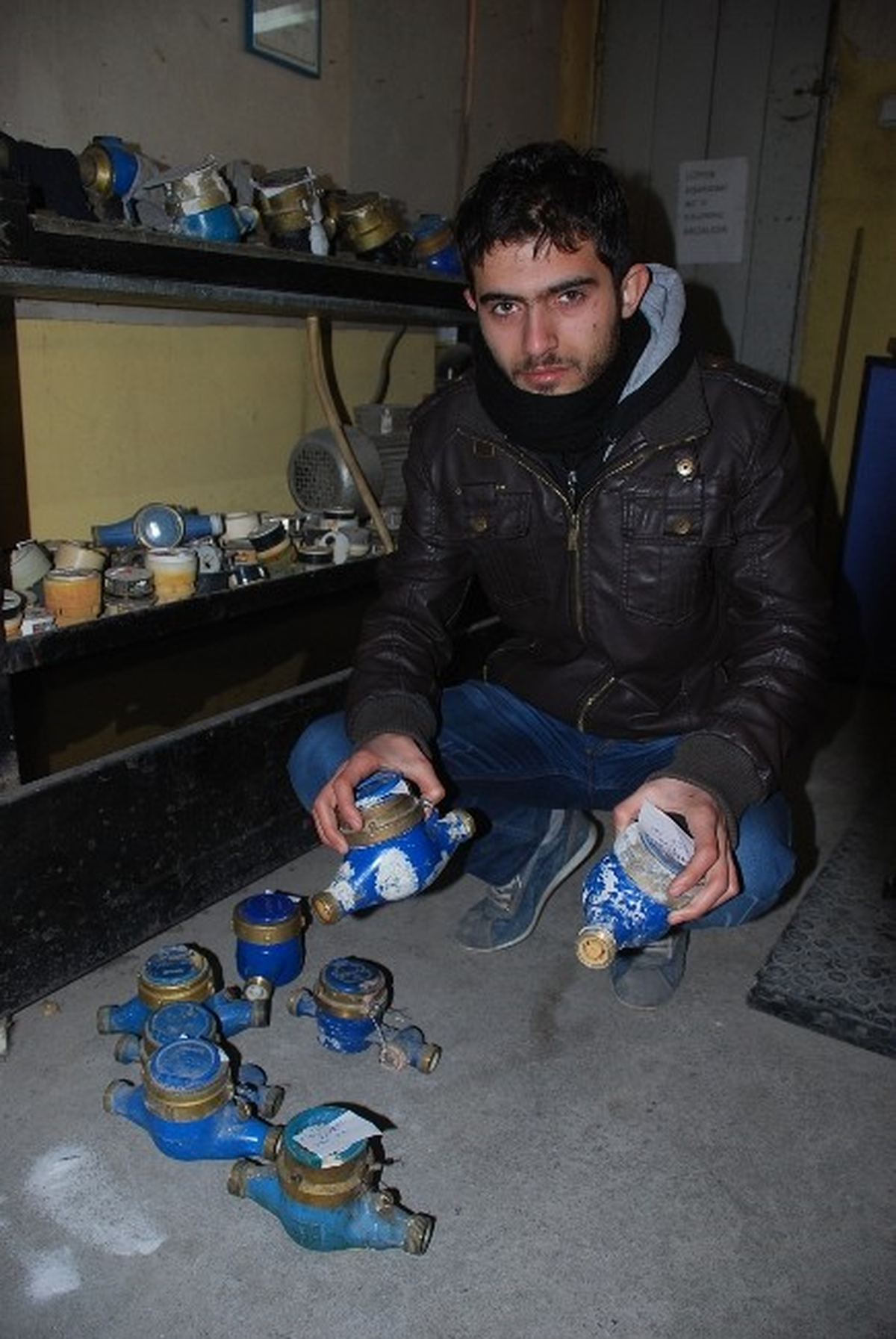 Aşığı Soğuklar Nedeniyle Su Sayaçları Patladı