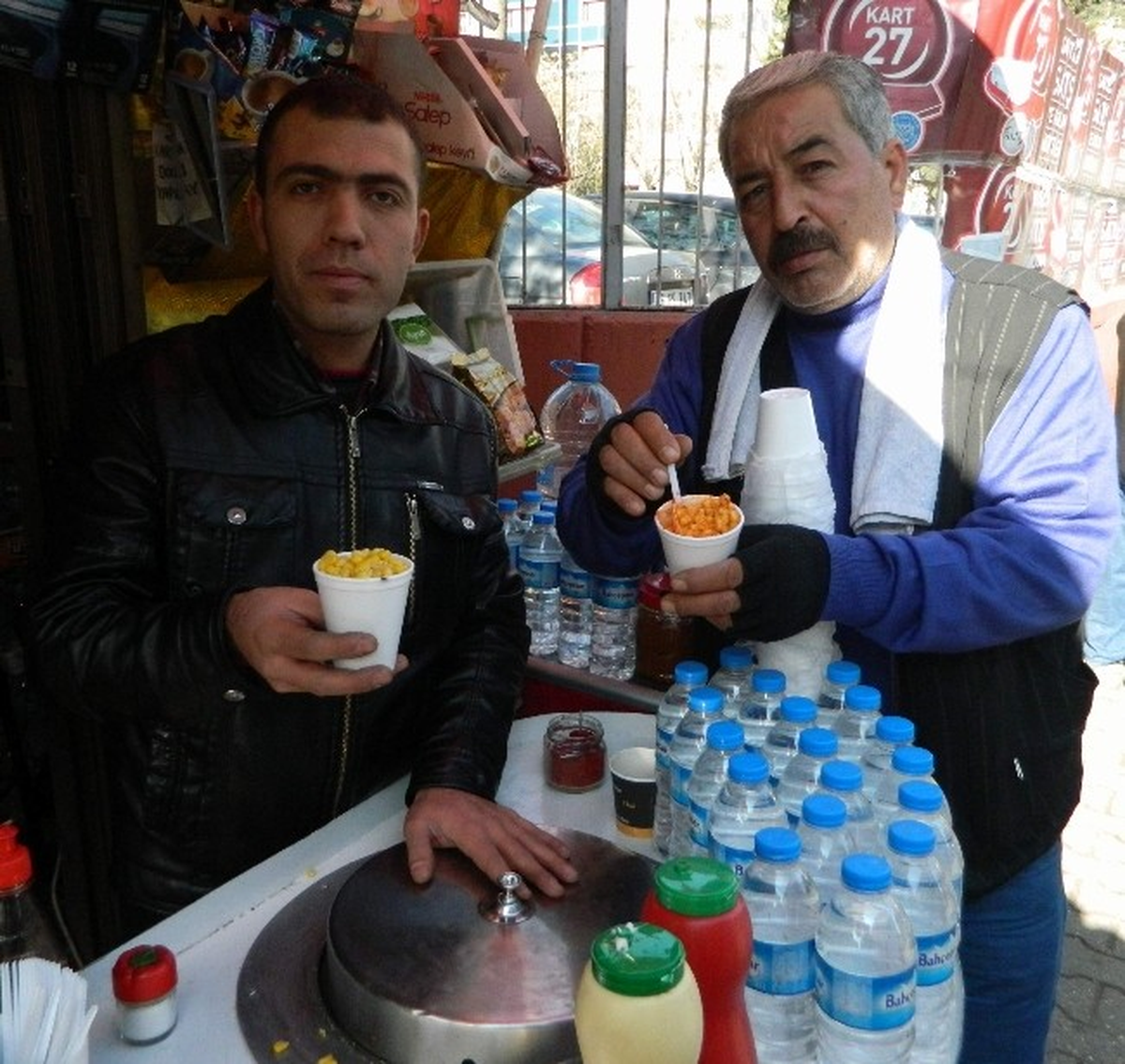 Bardakta Tereyağlı Mısır Yoğun İlgi Görüyor
