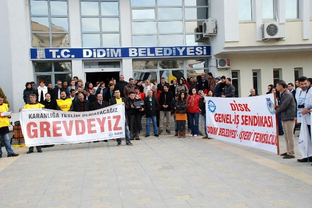 Didim\'de KESK\'in Grevine Başhekimden Tepki