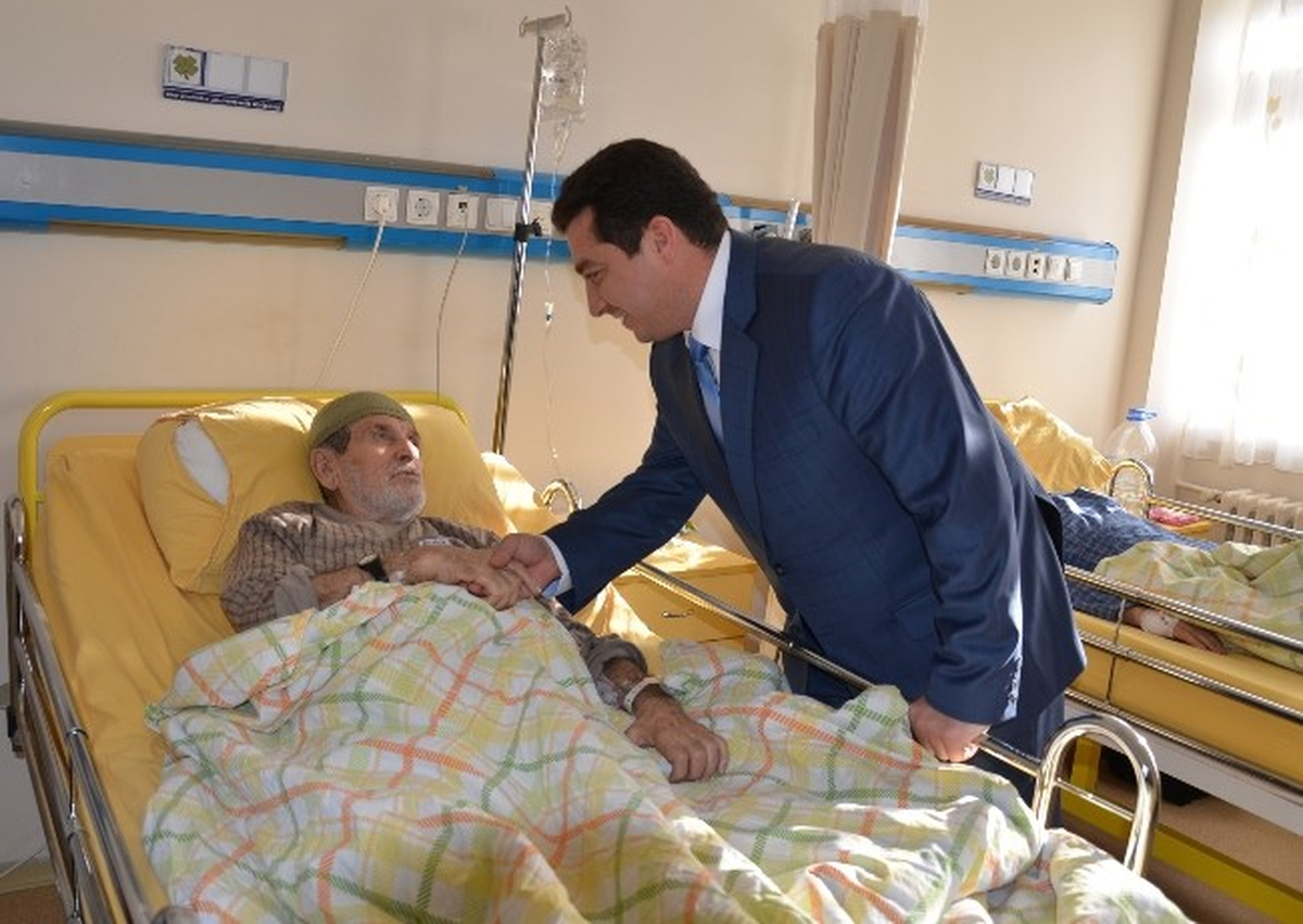 Başkan Vekili Bakıcı Hasta Ziyaretinde
