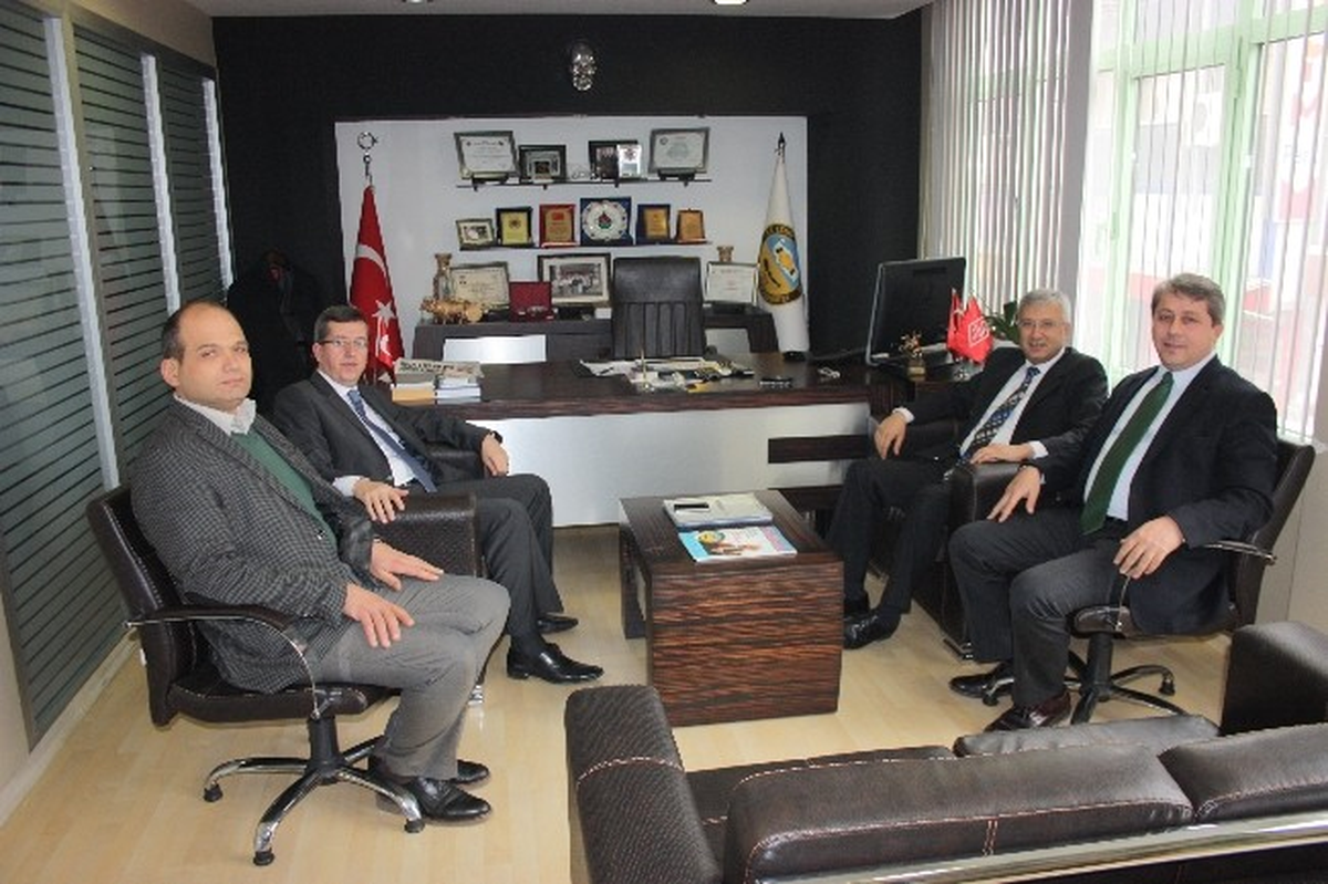 Başsavcı Solmaz ile Adalet Komisyonu Başkanı Şener\'den Deskkop\'a Ziyaret