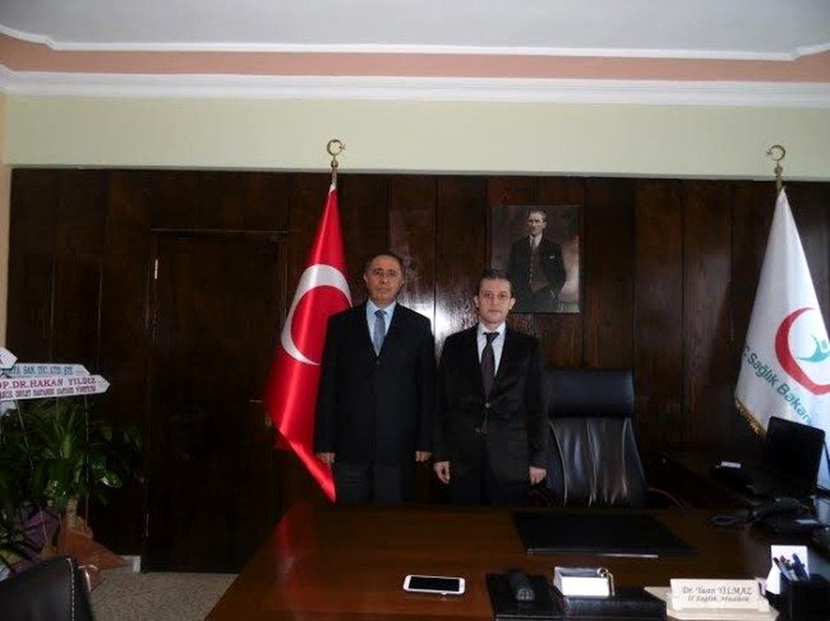 Bilecik Vali Yardımcısı Ekrem Ballı, İl Sağlık Müdürünü Ziyaret Etti