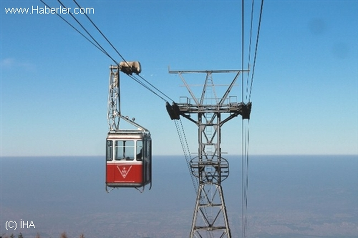 Denizli\'de Teleferik Hattı Yapımına Başlandı