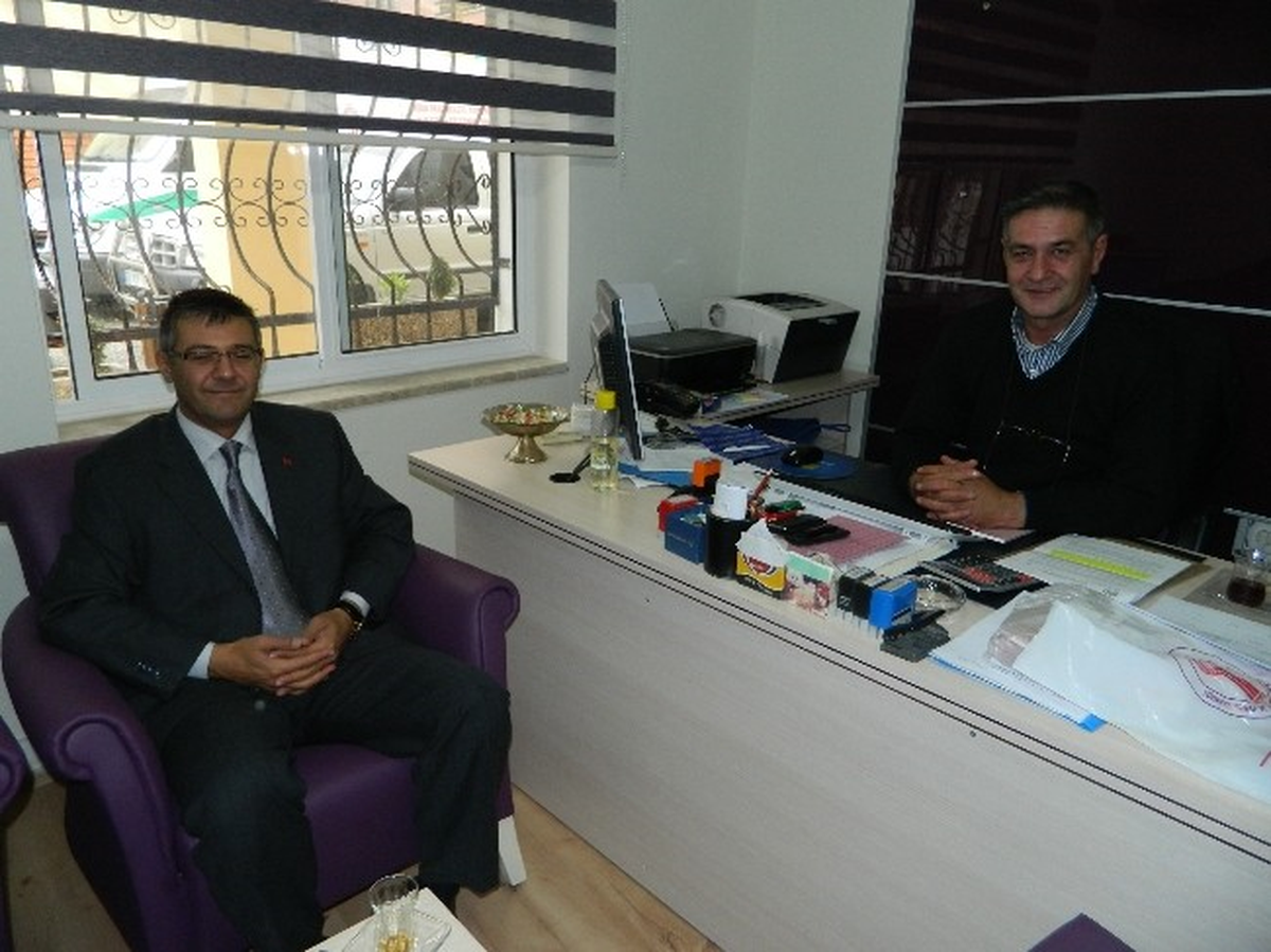 Emniyet Müdürü Yalçın\'dan Hem İadei Ziyaret Hem Hayırlı Olsun