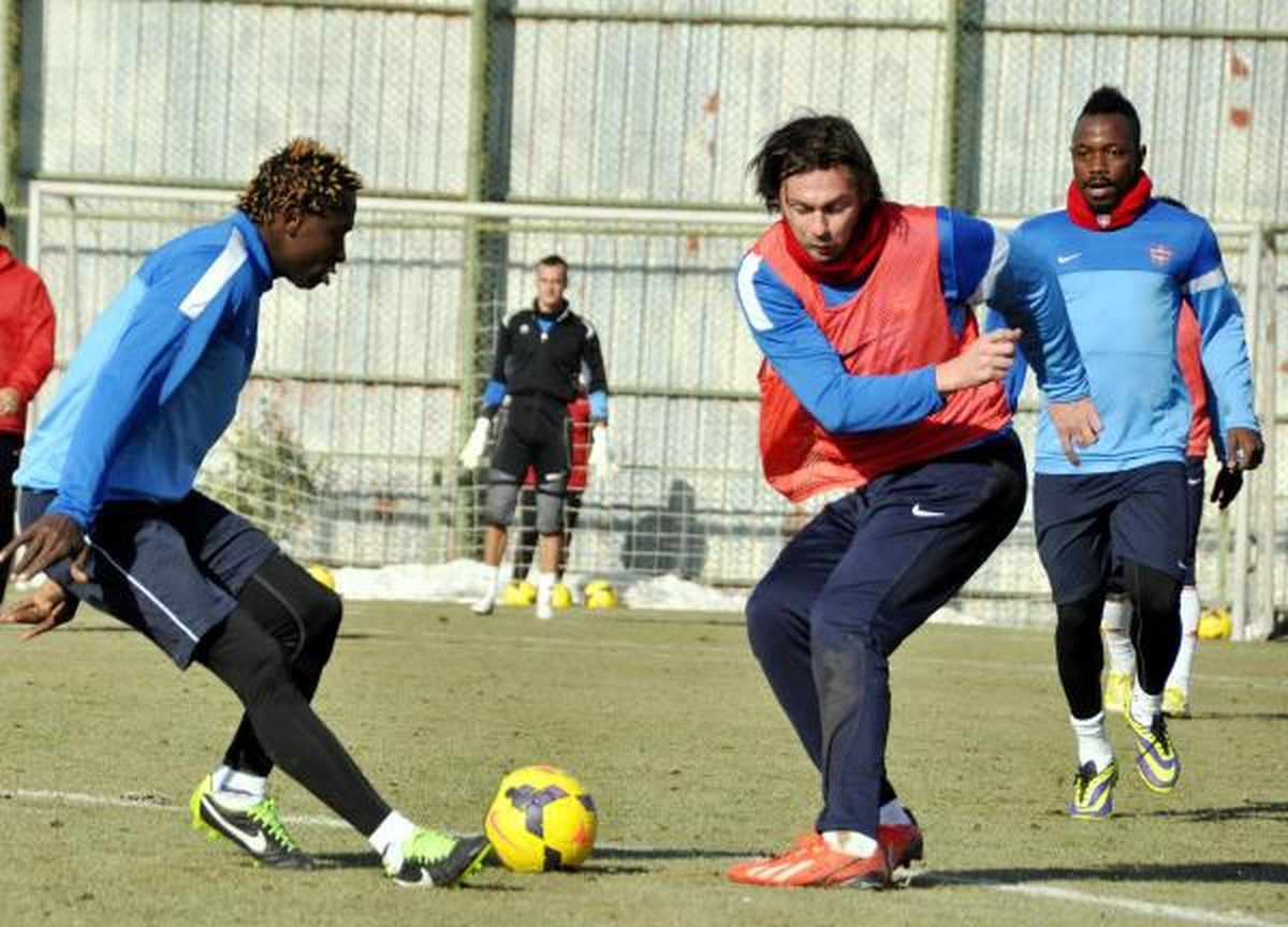 Gaziantepspor, Eskişehir Maçı Hazırlıklarını Sürdürüyor