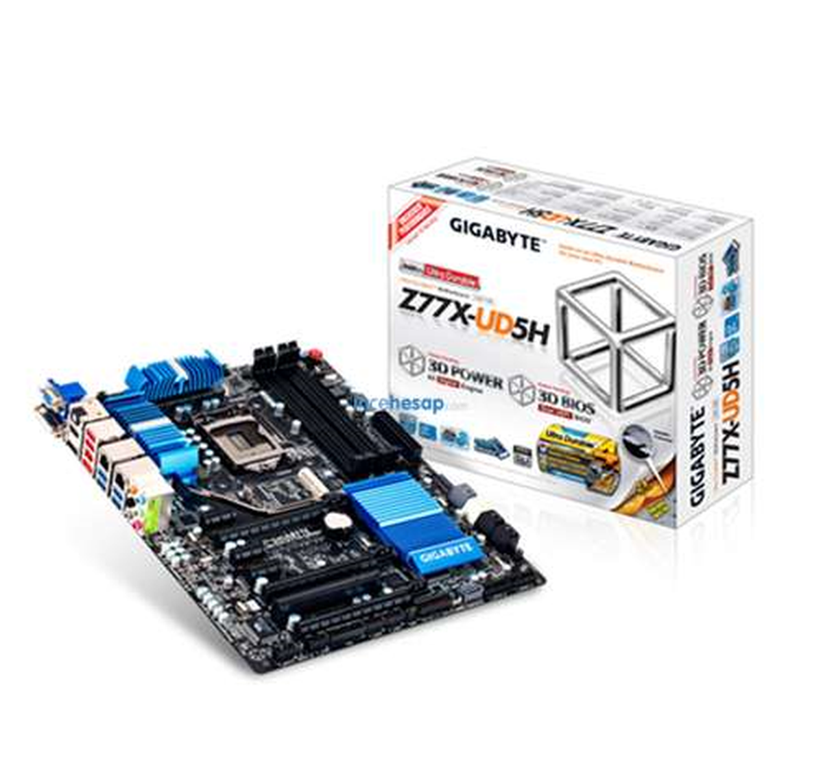 Gigabyte Z77x-Ud5h Atx Ddr3 Vga + Glan + Sata3 + Usb3