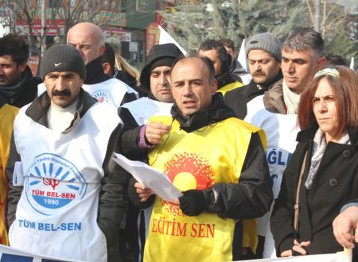 KESK\'in İş Bırakma Eylemi