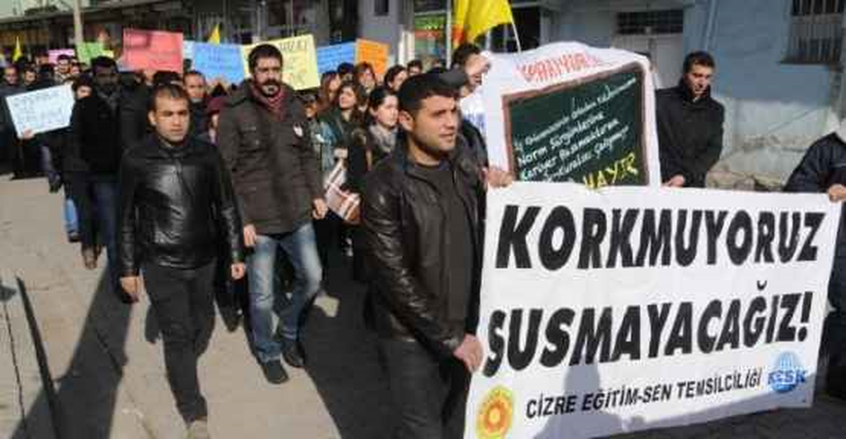 Kesk Üyeleri Cizre\'de Bir Günlük İş Bıraktı