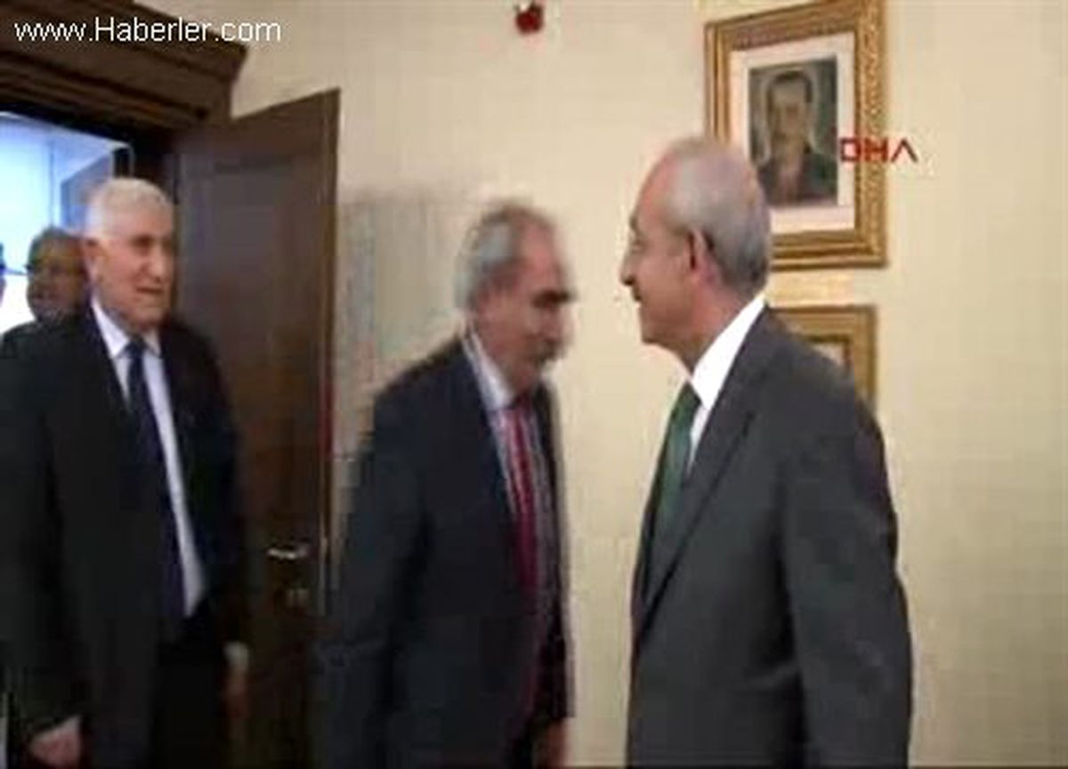 Kılıçdaroğlu, TMMOB Genel Başkanı Soğancı ile Görüştü