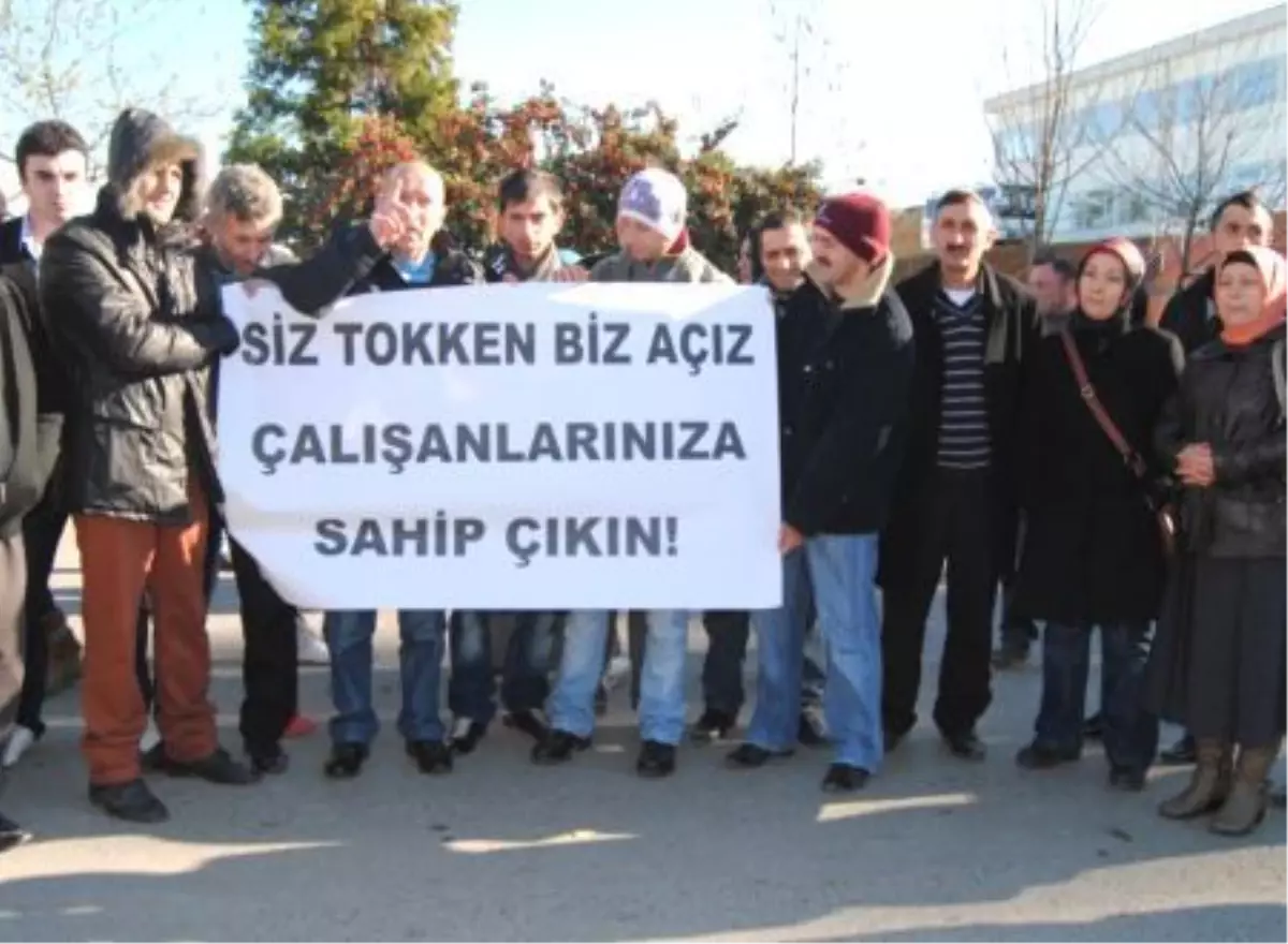 Ktü Farabi Hastanesi'nde İşten Çıkarılan İşçiler