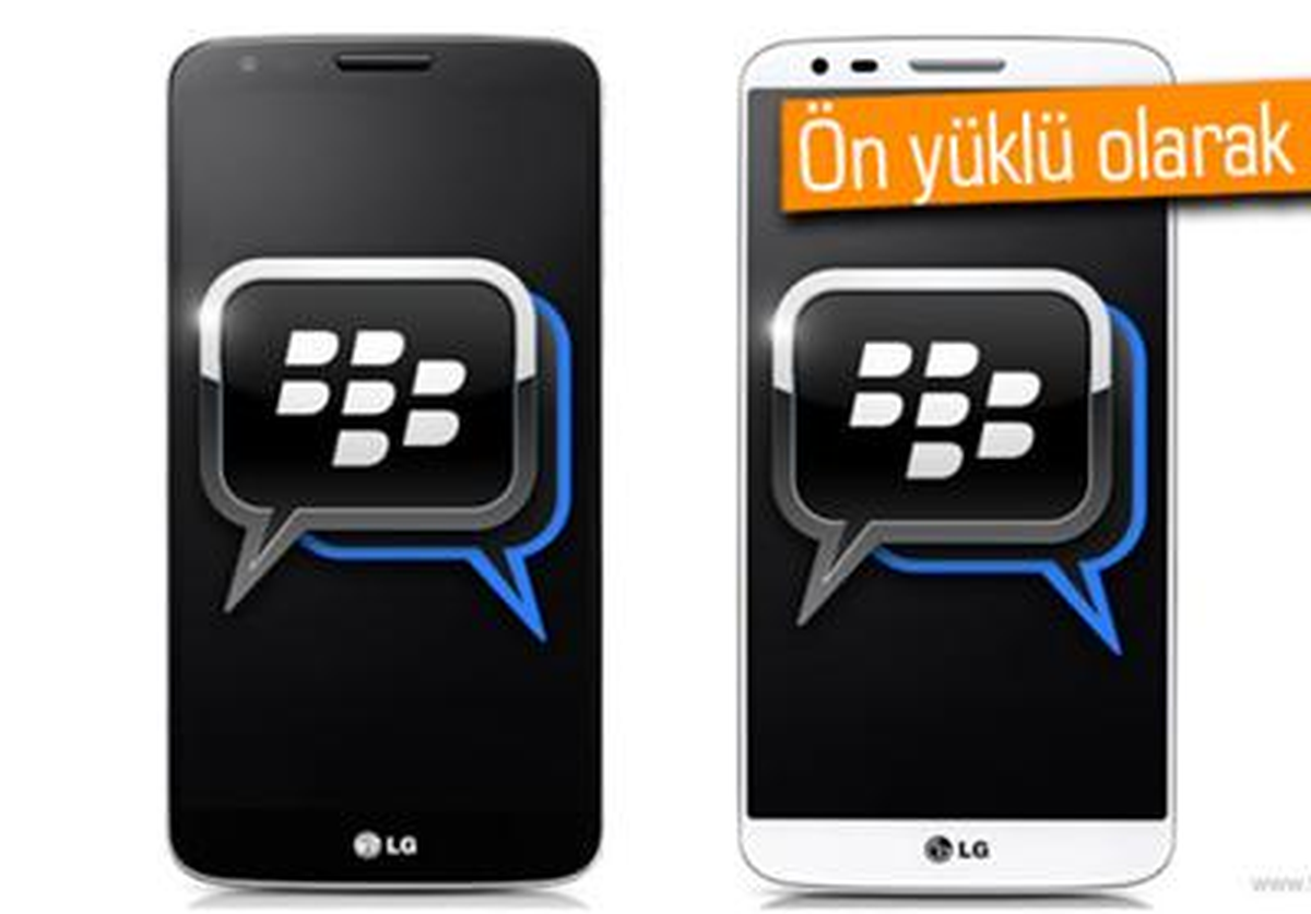 Lg ve Blackberry Bbm İçin Anlaştı