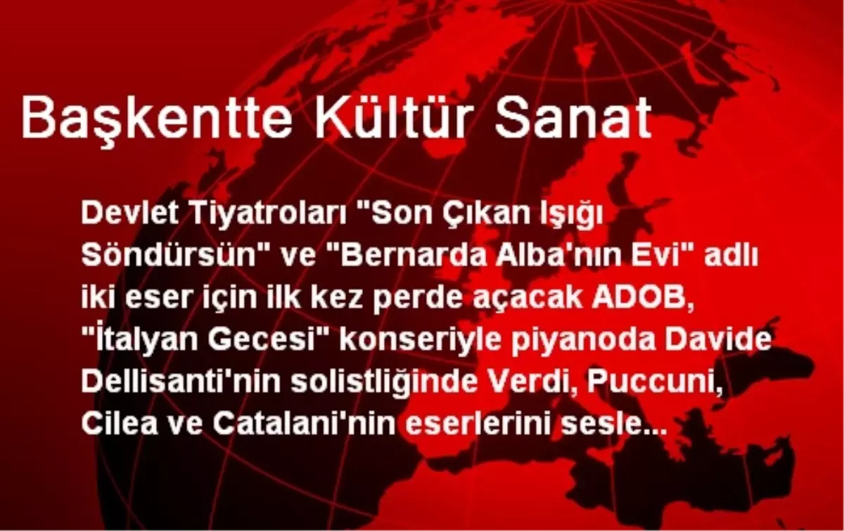 Başkentte Kültür Sanat