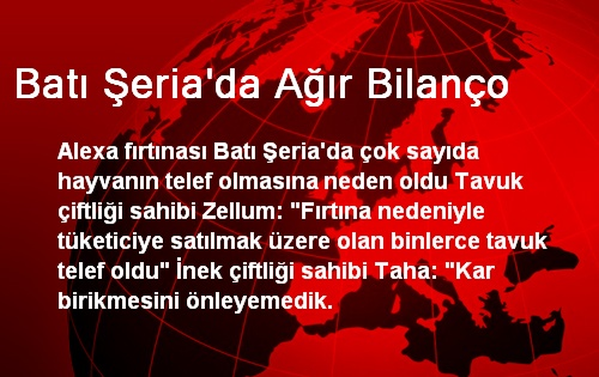 Batı Şeria\'da Ağır Bilanço