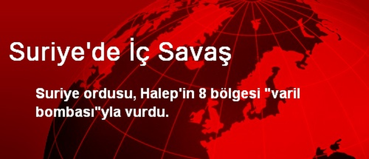 Suriye\'de İç Savaş