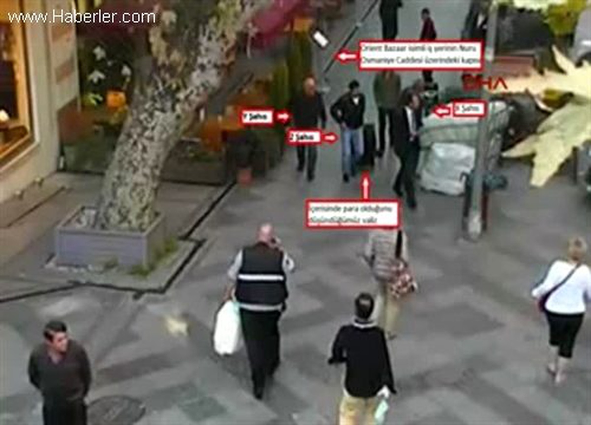 Polis Adım Adım İzlemiş. Kare Kare Kaydetmiş