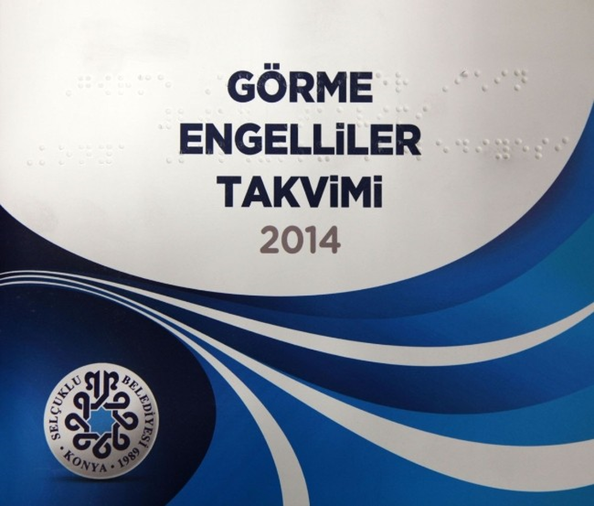 Selçuklu\'nun Görme Engelliler Takvimi Takdir Topluyor