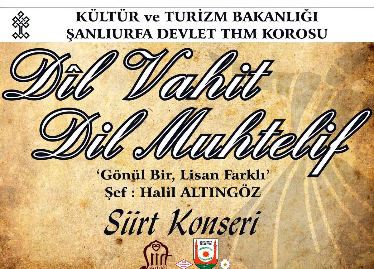 Siirt\'te 3 Dilde Konser