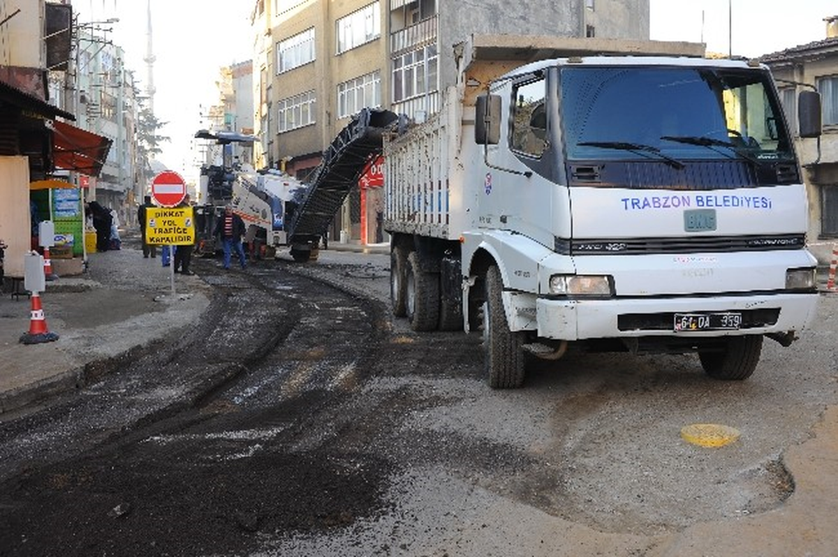Trabzon Belediyesi Asfaltta 182 Bin Tona Ulaştı