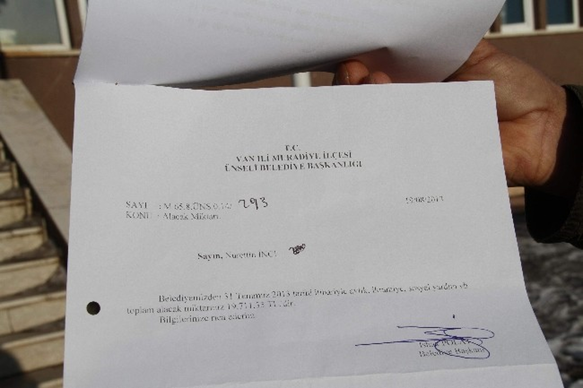 Ünseli Belediyesinde Maaş Sıkıntısı
