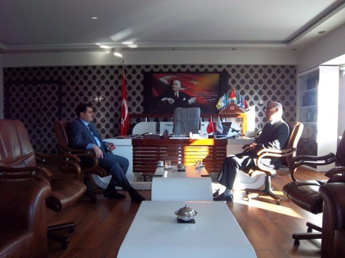 Malatya Valisi Şahin\'den Müftülüğe Ziyaret