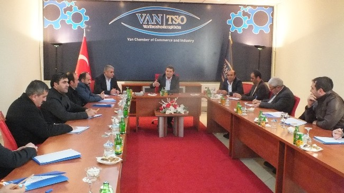 Van\'da Otomotiv Sektör Temsilcileri Toplantısı