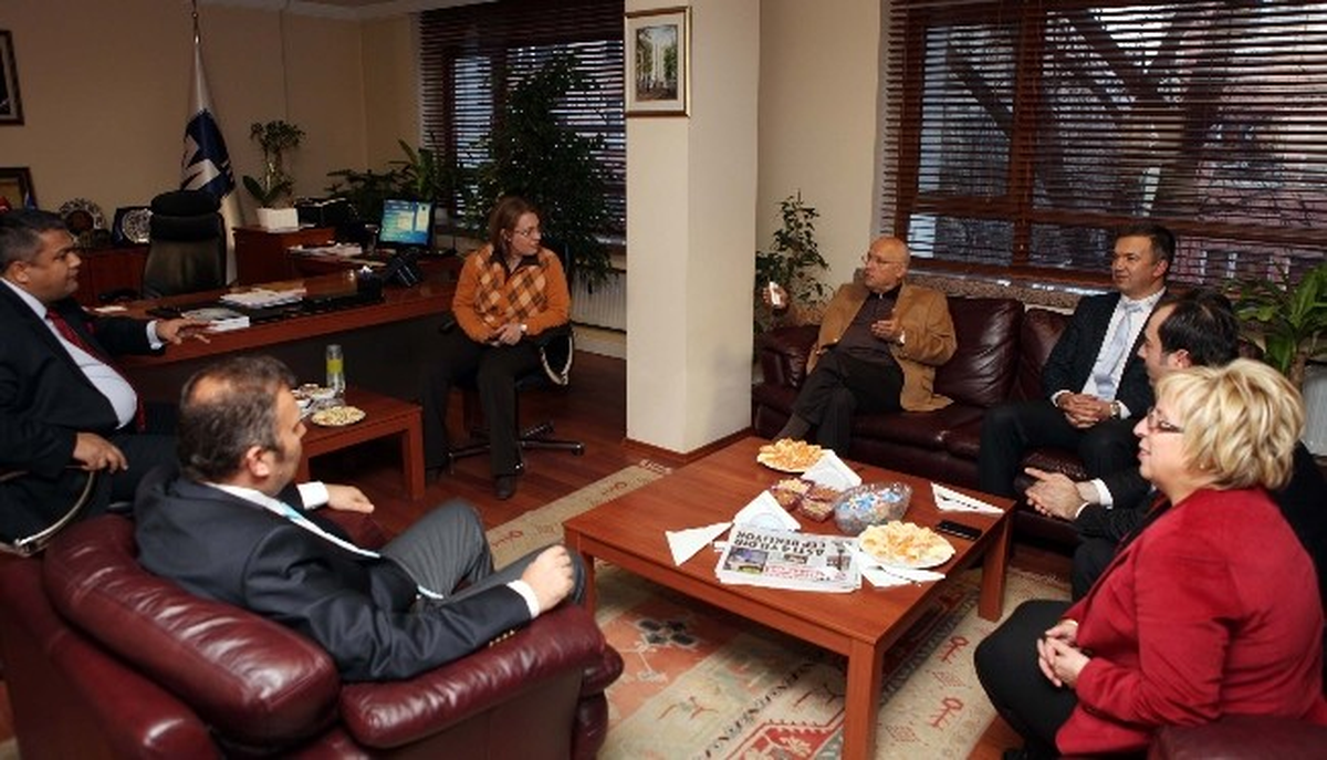 Yeni Mahalle Belediye Başkanı Yaşar\'dan Asmmmo\'nun Yeni Başkanı\'na Ziyaret