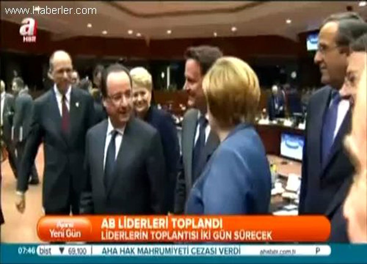 AB Liderleri Toplandı