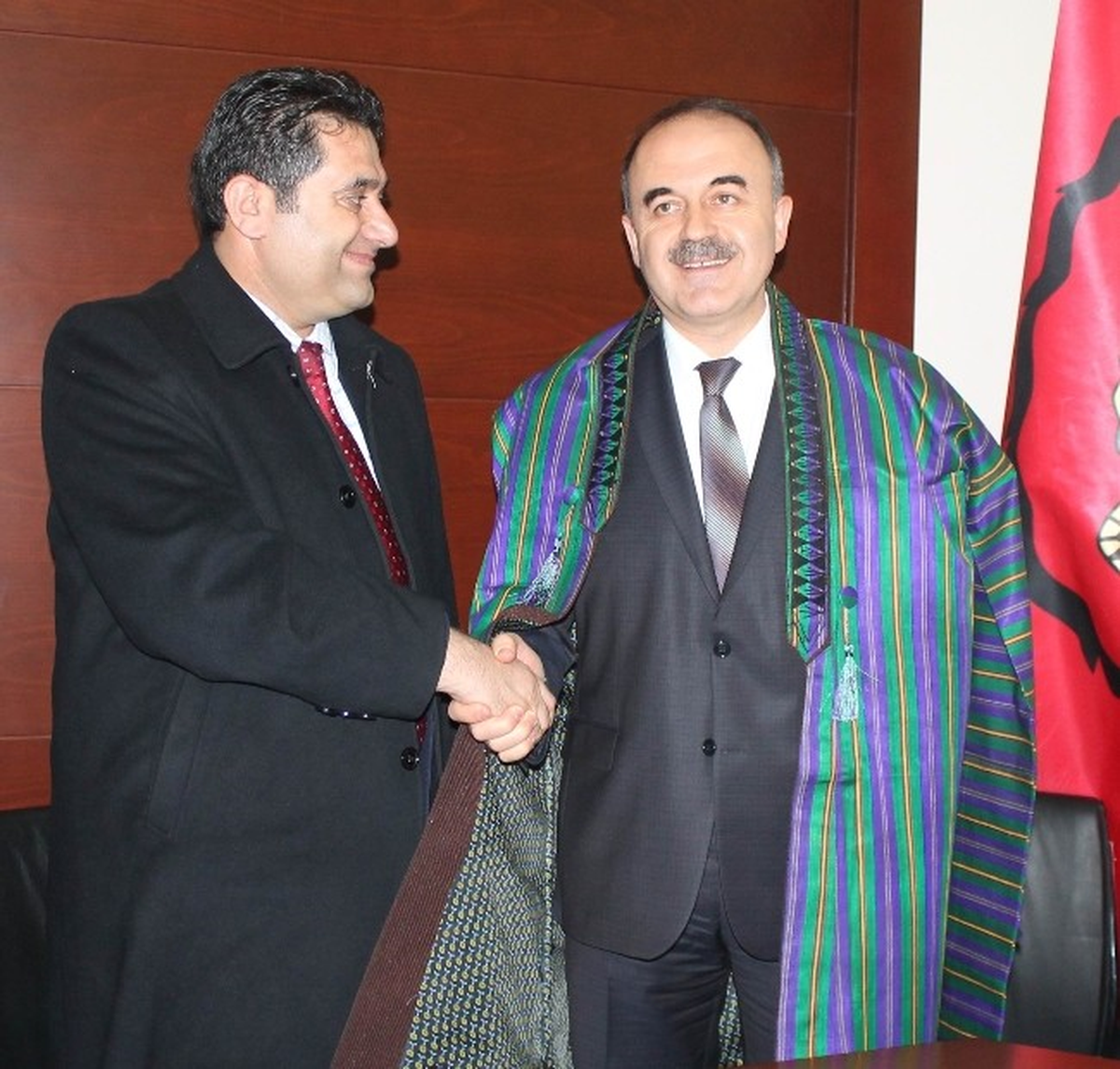 Afgan Heyetinden Vali Erol\'a Ziyaret