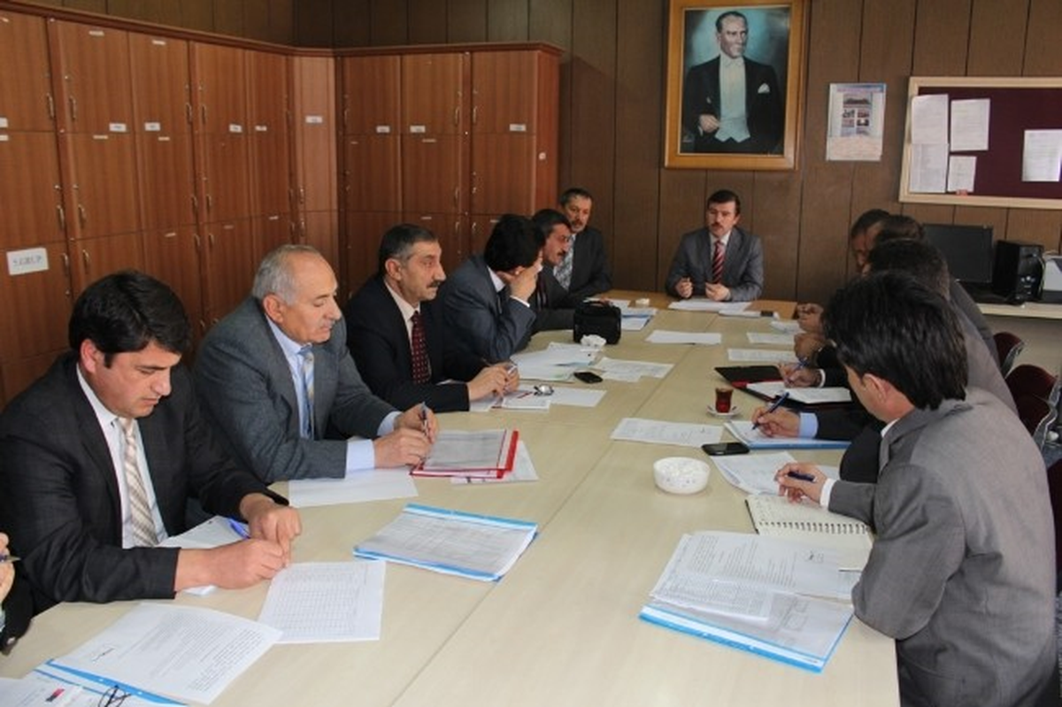 Ağrı\'da İlçe Milli Eğitim Müdürleri Toplantısı