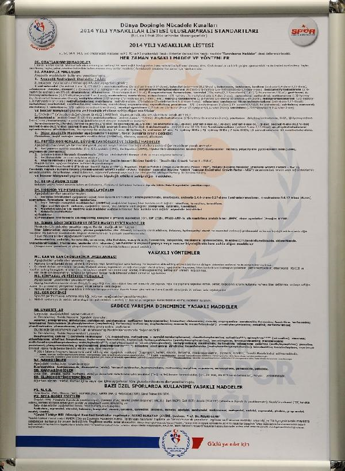 Dikkat !..bu Tabelayı Okumayan Sporcu Ölüme Gider!..