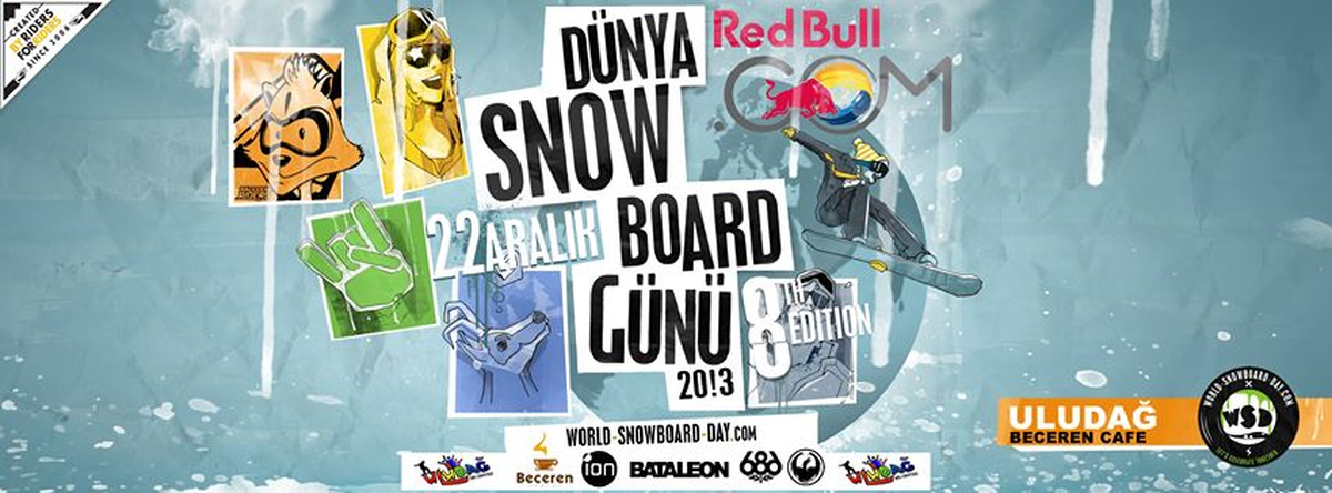 Dünya Snowboard Günü Uludağ\'da Kutlanıyor