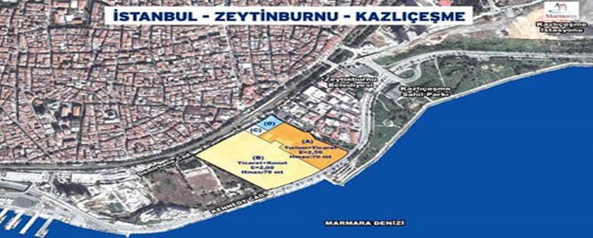 Emlak Konut Kazlıçeşme Arazisi İhalede