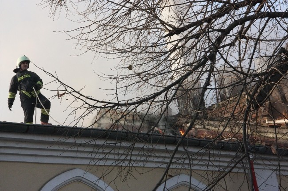 Köftecide Yangın