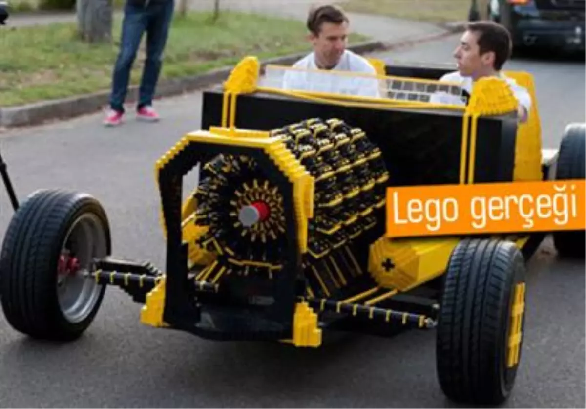 Lego\'dan Gerçek Araba Yaptı
