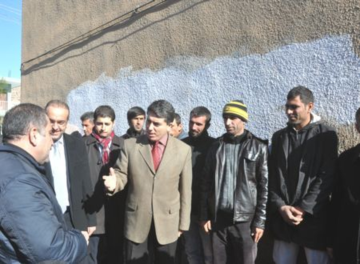 Mardin Valisi Cengiz Nusaybin\'de