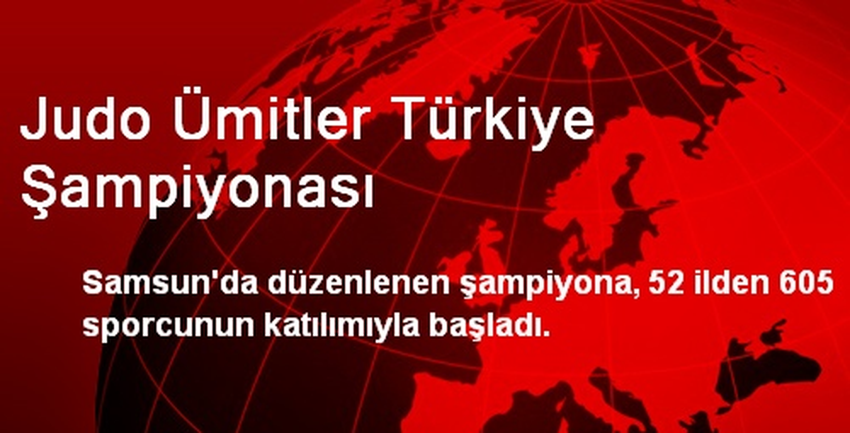 Judo Ümitler Türkiye Şampiyonası