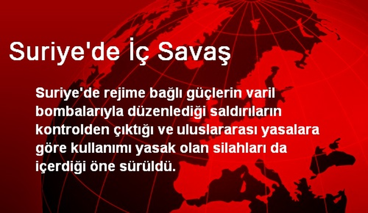 Suriye\'de İç Savaş