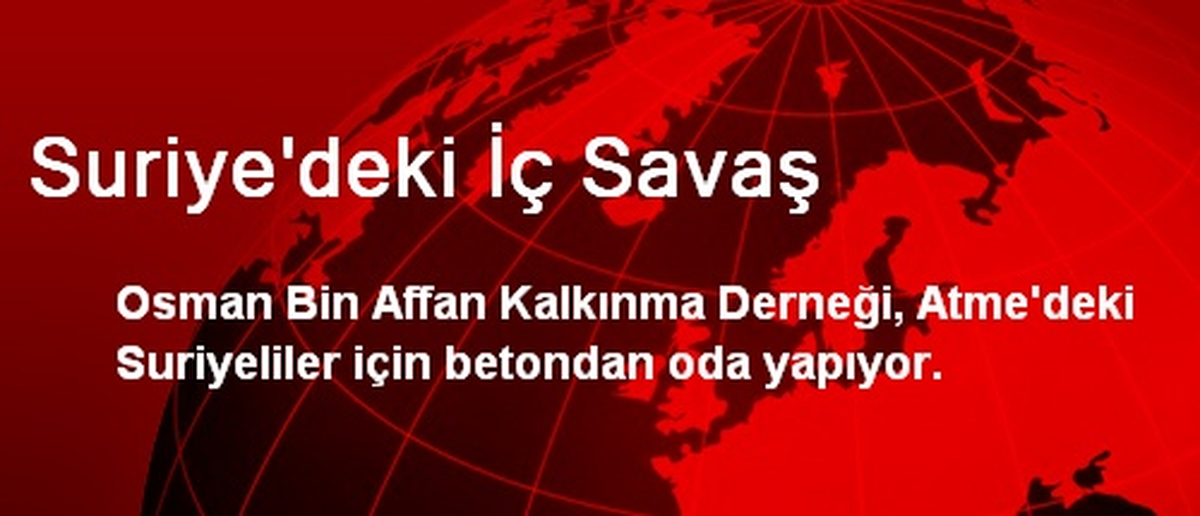 Suriye\'deki İç Savaş