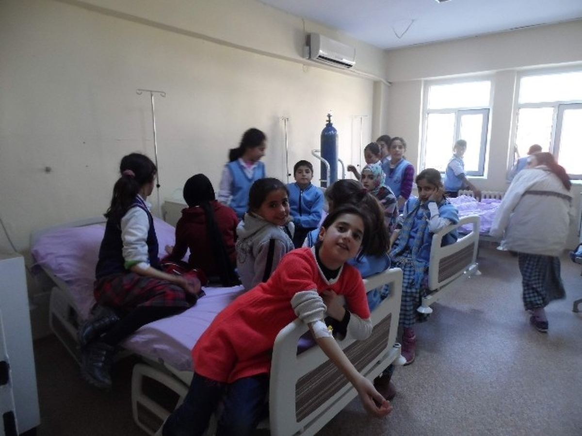 Sincik\'te 14 Öğrenci Zehirlendi