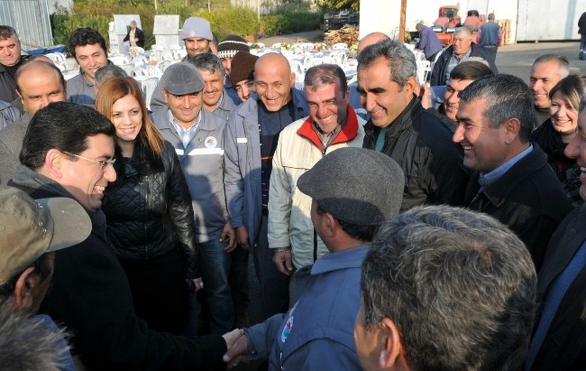Tütüncü, Park ve Bahçeler Müdürlüğü Personeli ile Buluştu