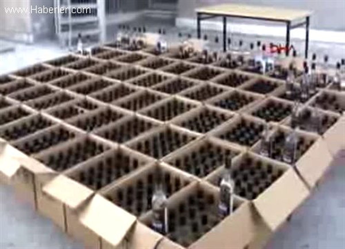 Karaman\'da Yılbaşı Öncesi 1440 Adet Kaçak Rakı Ele Geçirildi