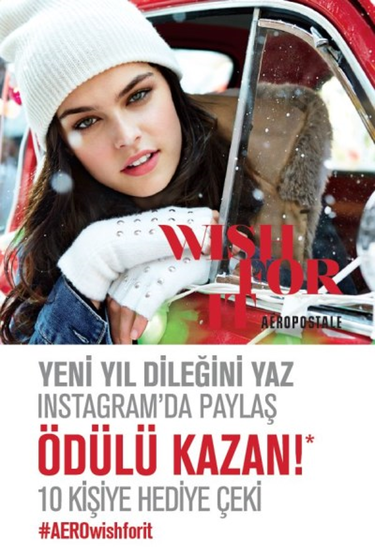 Aéropostale Instagram Yarışmasıyla Dileklerinizi Paylaşın