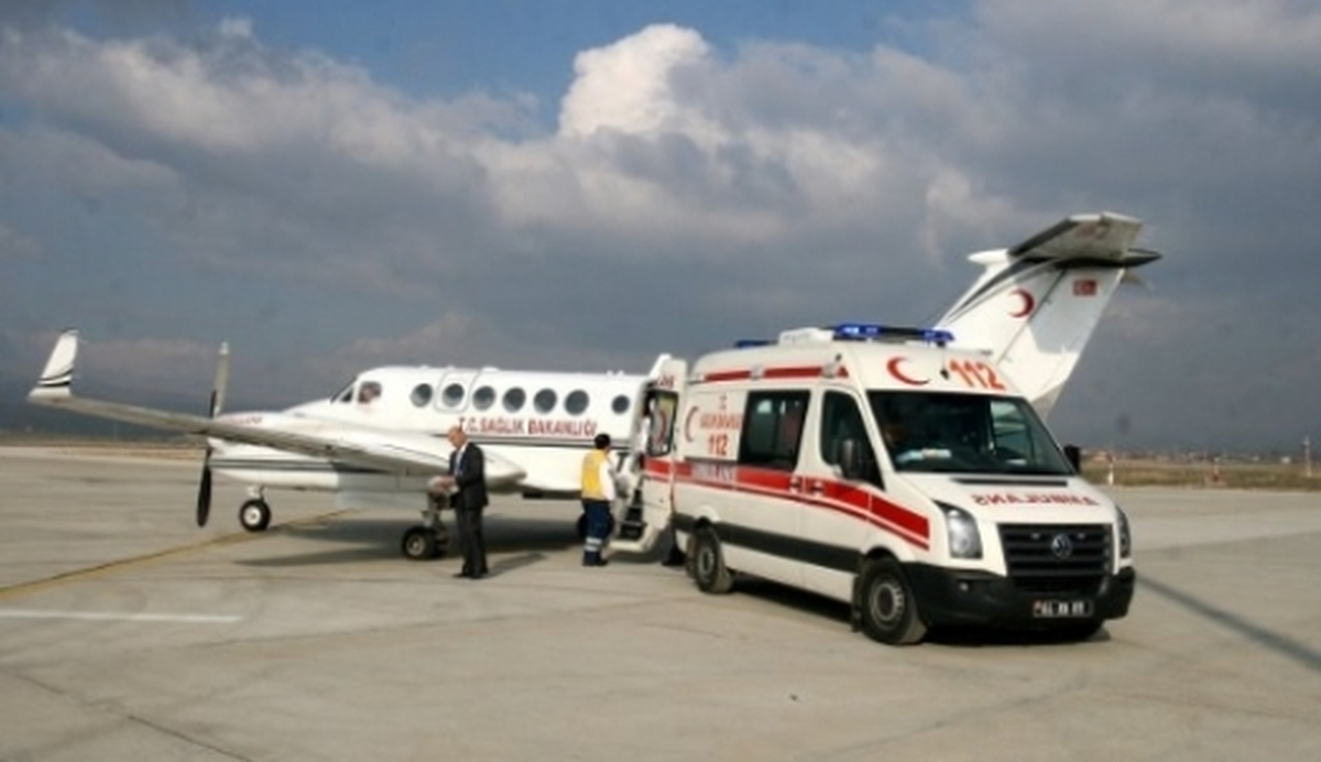 Ambulans Uçak, Bir Günlük Bebek İçin Havalandı