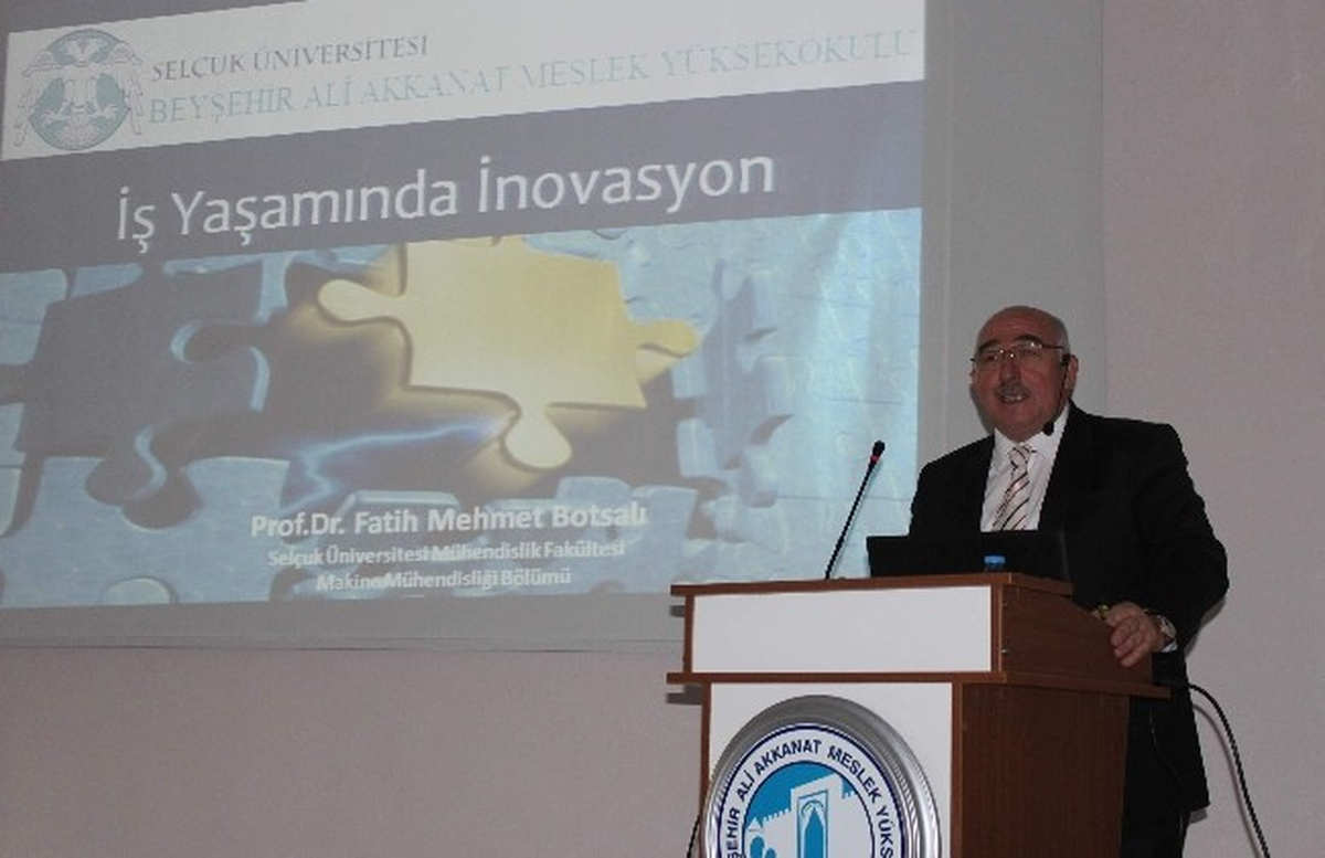 Beyşehir\'de "İş Yaşamında İnovasyon" Anlatıldı