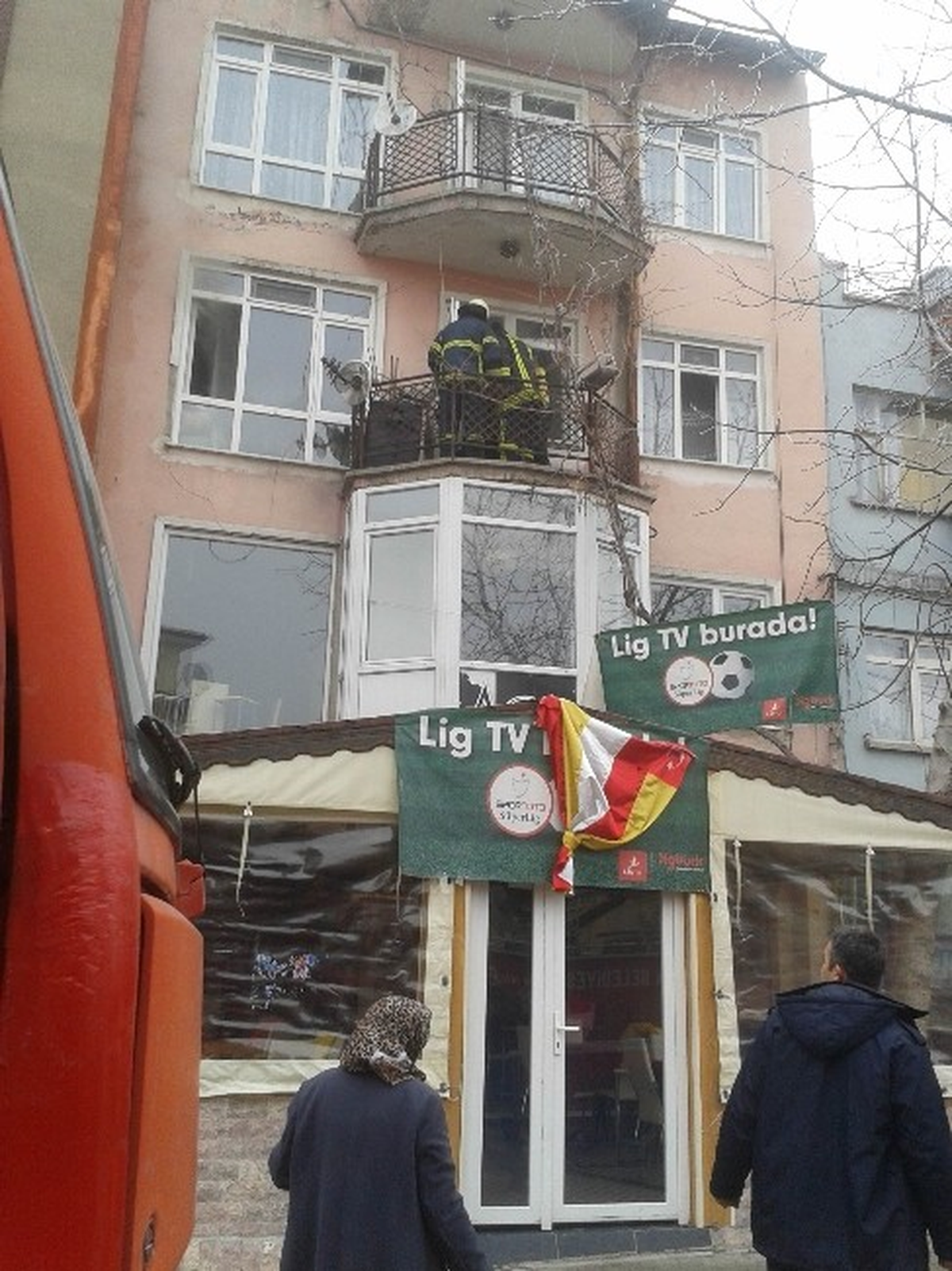 Cenaze Evinde Yangın Paniği