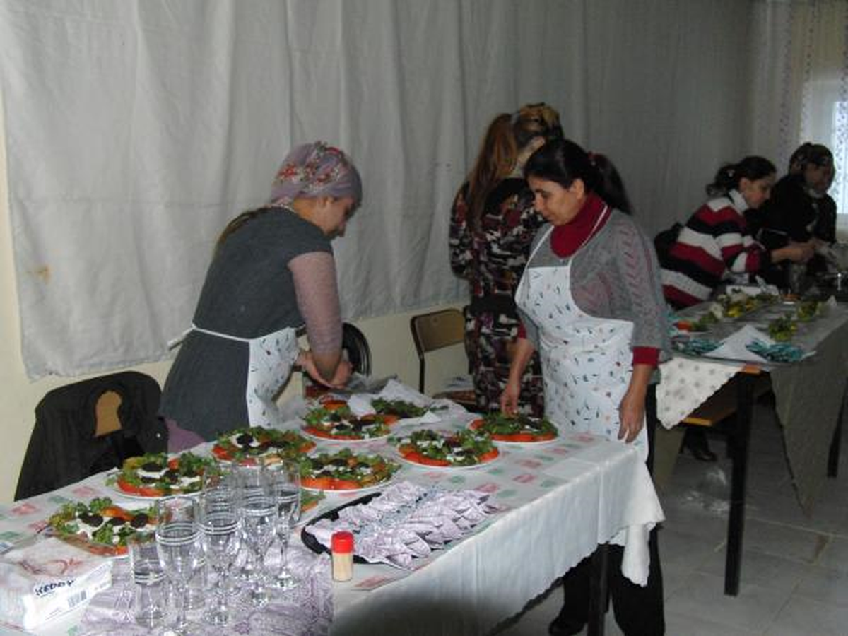 Çukurca\'da Yemek Yarışması