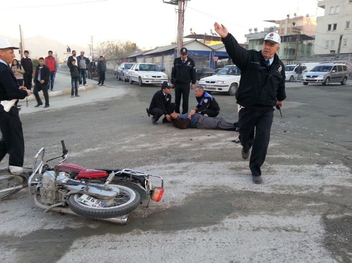 Erzin\'de Trafik Kazası: 1 Yaralı